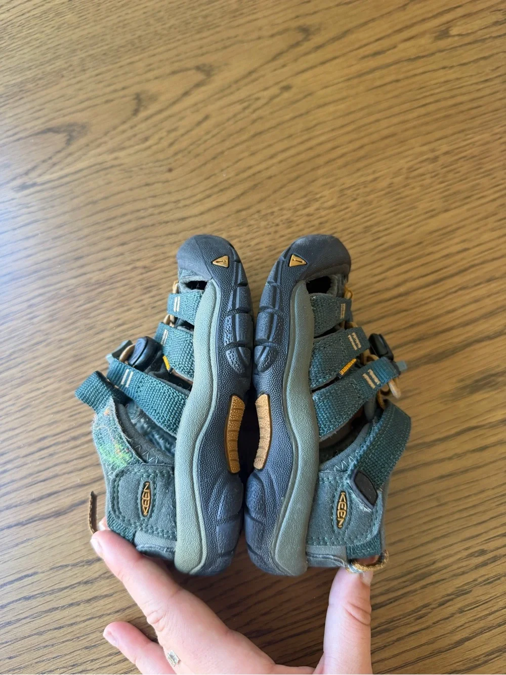 Keen Kids Green Blue Outdoor Water Shoes